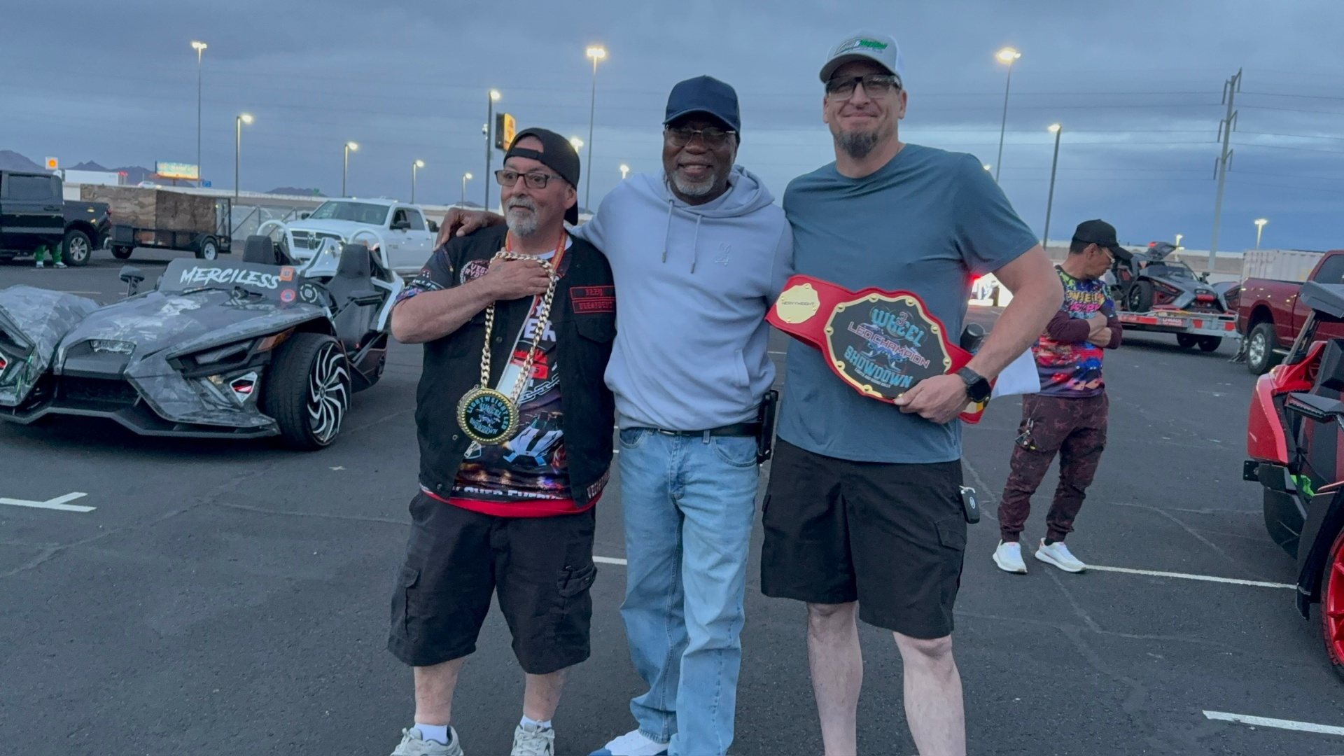 3 Wheel LED Champions