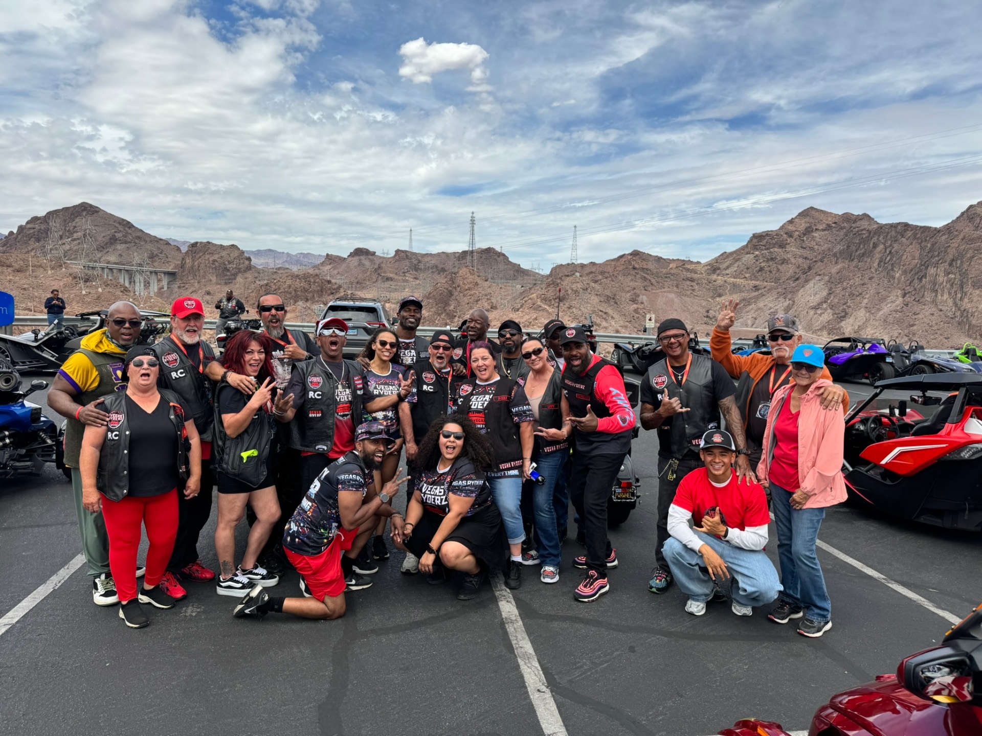 Hoover Dam Family Photo