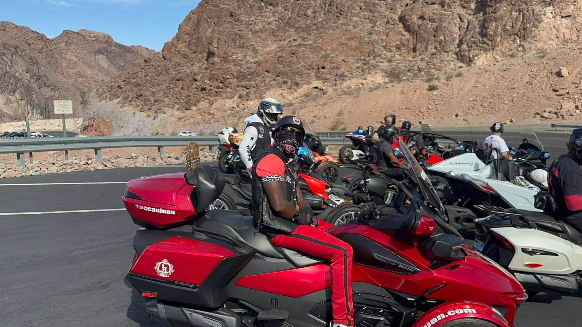 Hoover Dam Red Spyder