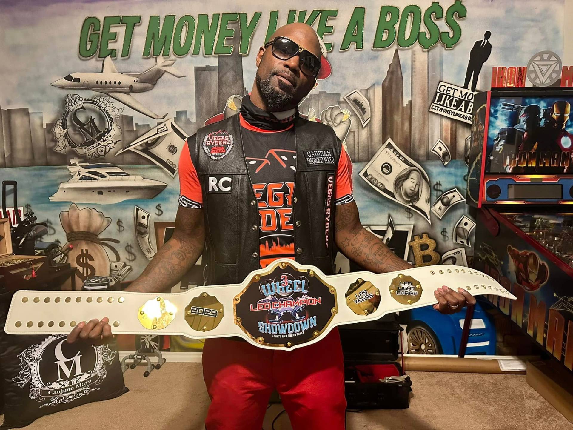 Money Mayo, LED Champ Belt