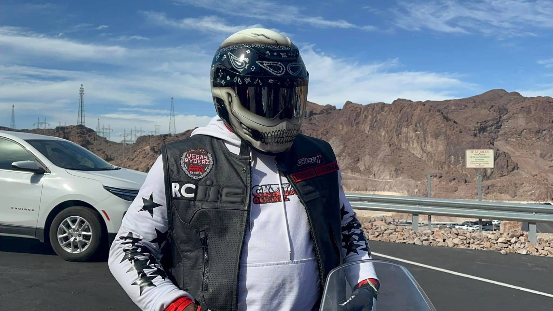 Skull Helmet, Hoover Dam