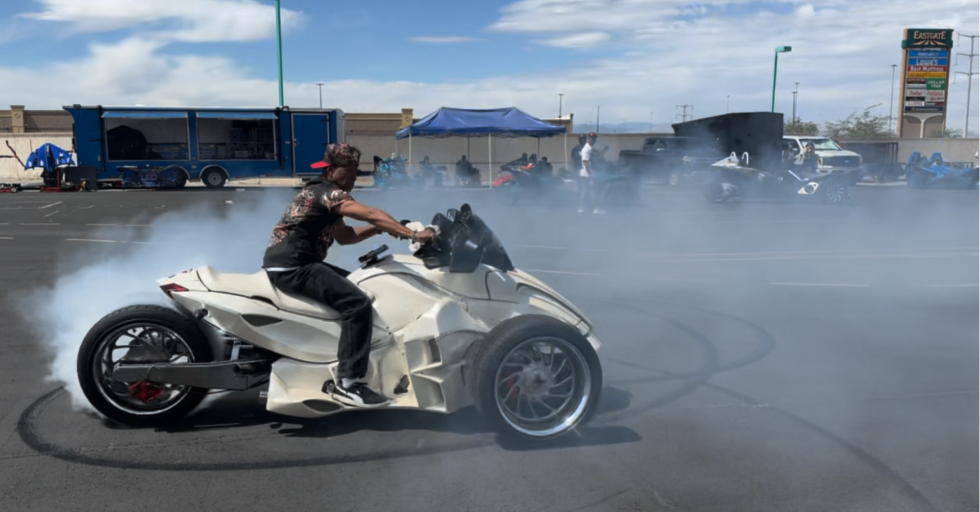 White Spyder Burnout